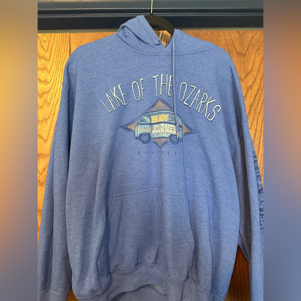 Lake of the Ozarks Blue Hoodie
